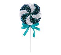 Christmas Concepts® 36cm (14.2") Giant Sparkly Sequin Lollipop Decoración navideña - Adornos para árboles de Navidad - 5 Colores Disponibles