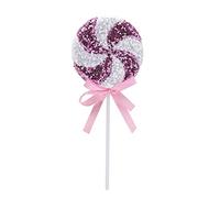 Christmas Concepts® 36cm (14.2") Giant Sparkly Sequin Lollipop Decoración navideña - Adornos para árboles de Navidad - 5 Colores Disponibles