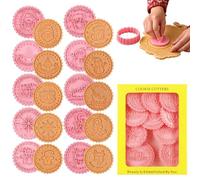 Christmas Cookie Cutters - 10 Pieces DIY Holiday Baking Tools | Embossing Cookie Molds | for Bakers Parents Beginners Professionals Home Apartment School Project Gathering Themed Event