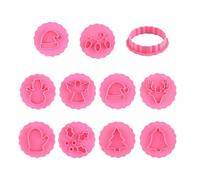 Christmas Cookie Cutters, Reusable Embossed Baking Stamps with Press Molds | Christmas Cookie Cutters, Embossed Stamps, Perfect for Holiday Baking, Reusable Press Molds, Ideal for Kitchen Party