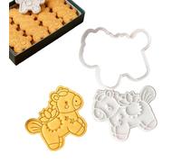 Christmas Cookie Mold - Festive Cutter for Holiday Baking | Sturdy Metal with Easy Grip, Shape Set for Sugar Fondant Biscuits, for Bakers and Family Fun 3.7x3.14x0.55in