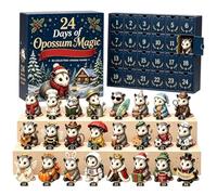 Christmas Countdown 2D Holiday Acrylic Opossum Design Decorations Pendant