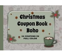 Christmas Coupon Book Boho: 24 Coupons in Full Color