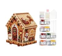 Christmas Craft Set - Self-Adhesive Gems, 3D Decorative Building Kit
