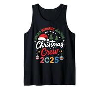 Christmas Crew 2025 Making Memories Together Matching Family Camiseta sin Mangas