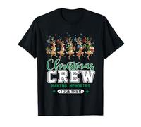 Christmas Crew Making Memories Together Reno Festivo Camiseta