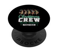 Christmas Crew Making Memories Together Reno Festivo PopSockets PopGrip Adhesivo