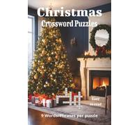 Christmas Crossword Puzzles: A Festive Collection of Holiday Crosswords for Adults, Teens, and Seniors - Celebrate the Season with Fun Word Challenges!