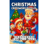 Christmas Crossword Puzzles: Celebrate the Magic of Christmas with 50 Joyful Crosswords and a Cozy Coloring Page