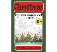 Christmas Crossword Puzzles: Crossword Puzzles with Easy to Read Print about Christmas, Jesus, Traditions and Winter Theme, Adults and Teens |6x9 ... for Vacations, Holidays and Time Re