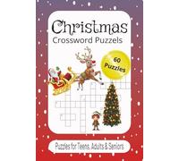 Christmas Crossword Puzzles, Puzzles for Teens, Adults, Seniors, 60 Puzzles: Crossword Puzzles, Easy to Read Print about Christmas, Holidays more | ... Holidays, Vacations, Travel, Book 2 of 3