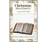 Christmas Crosswords Inspired by the Bible: Large Print Faith-Based Holiday Puzzle Book for Stress Relief, Relaxation & Seasonal Joy | 6x9 inches, 110 ... Seniors & Families, Gifts and Free TIme