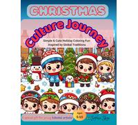 Christmas Culture Journey: Simple & Cute Holiday Coloring Fun Inspired by Global Traditions