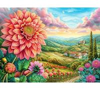 Christmas Cute Bichon Frisé Rompecabezas 300 Piezas Cartón para Niños Mayores 14 Años Fauna pintoresca soñadora Noches De Cita Antiestrés Pack Completo Detalle Único Original 300 PCS