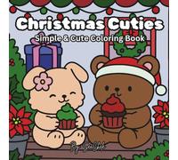 Christmas Cuties: Simple & Cute Coloring Book