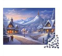 Christmas Day 1000 Piece Christmas Theme Puzzle - Juego Mental Desafiante, Actividad Relajante & Decoración Hogar De Calidad (Vínculo Familiar, 12+ Años)