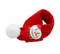Christmas Dog Scarf, Knitted Pet Accessories, Adjustable Cat Bandanas, Cozy Winter Pet Wear, Soft Dog Scarves, Holiday Pet Apparel, Santa Dog Scarf, Christmas Pet Costume for Dogs and Cats