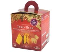 Christmas Dolcettone Panettone para perros. 80 gr (80 gr, sabor clásico)