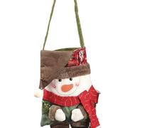 Christmas Doll Bags | Fabric Treat Pouch for Candy | Holiday Party Favor Bags | Christmas Candy Storage Bags | Holiday Doll Storage Bags | Easy Carrying Ideal for Adding Festive Charm