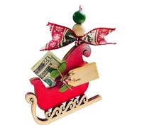 Christmas Dollar Ornament, Mens Christmas Money Holder, Girls' Christmas Money Holder, Christmas Window Decoration, Friends Christmas Holder for Men, Girls, Friends, Window 10x10x0.5cm, a, Se référer