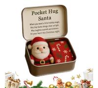 Christmas Dolls - Felt Keepsake Ornament | Inspirational Quote Cards - for Men Boyfriend Women Coworkers Friend Adults Easter