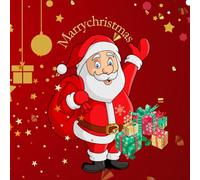 Christmas Doodle & Drawing Book for Kids: Cute Santa, Snowman, Reindeer and More!