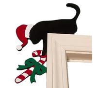 Christmas Door Frame Decor - Decoración divertida para puertas retro