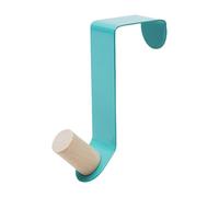 Christmas Door Hook - Wreath Garland Hanger | Durable Metal Front Door Hanger with Smooth Ball End, Scratch-Free Holder for Seasonal Holiday Decorations, Hanging Ornaments, Indoor Outdoor Entryway