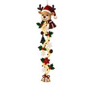Christmas Door Lighted Decor - Holiday Decorative Accent Light | | PVC Christmas Door Lighted Decor Holiday Decorative Accent Home Front Door Porch Entryway Living Room Hallway Garden