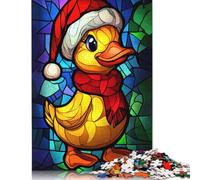 Christmas Duckling Rompecabezas Imposible,desafío para Adultos Juego Educativo 1000 Piezas Obra De Arte De Juego De para Adultos Y Niños A Partir De 12 Años 1000pcs (75x50cm)