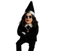 Christmas Elf Doll Ornaments, Christmas Tree Decoration, Fun Gag Gift, Holiday Home Decoration(Black)