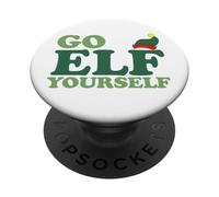 Christmas Elf Go Elf Yourself PopSockets PopGrip Adhesivo