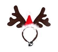 Christmas Elk Antlers, Reindeer Headband Accessories, Multi-Purpose Holiday Headwear, Festive Dog Headpieces for Themed Parties, Holiday Celebrations, Christmas Gatherings and Seasonal Fun