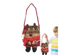 Christmas Eve Doll Bags, Reusable Presents Doll Bags, Holiday Themed Doll Bag, Christmas Doll Travel Bag, Christmas Doll Ornament Bag, Portable And Ideal For Christmas Christmas Favor Bags