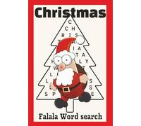 Christmas falala word search: Relaxing Christmas puzzles for cozy Night| A jolly collection of holiday word celebrating Christmas with fun| 6x9 inches size 100+ pages
