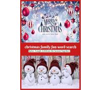 Christmas Family Fun Word Search: Large-Print Holiday Puzzles for Christmas Week
