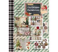 Christmas Farmhouse: Farm Junk Journal Kit: Rustic Holiday Design Papers & Vintage Ephemera for Junk Journals, Scrapbooks, and Creative Christmas Crafts