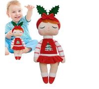 Christmas for Kids Stuffed Plush Toys Adorable Christmas Decorations Creative Plush Dolls for Home Desktop Children and Adult Holiday Decor Decorations Cute Holiday Plush Figures