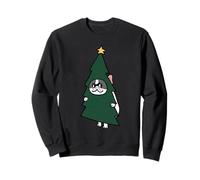 Christmas Frenchie Tree Sudadera
