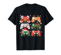 Christmas Game Controller Gamer Boys Girls Holiday Pajama Camiseta
