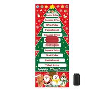 Christmas Games for Families Party,Fun Interactive Hilarious Classic Holiday Toy | Christmas Partyy Toy,for Thanksgiving Birthday Offices Home Room School Outdoor Park Garden Lawn