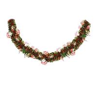 Christmas Garland - 16.4 ft Holiday Decoration, Festive Outdoor Wreath for Stair Railing Home | Decorative Christmas Garland for Living Room Fireplace Wall Front Door | Holiday Decor for Patio Garden