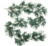 Christmas Garland, Artificial Faux Garland, Pino Needle Garland, Holiday Christmas Decor Garland, Faux Pino Garland for Mantle, Realistic Greenery Christmas Garland, Christmas Garland for Fireplace,