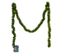 Christmas Garland Lights with Pino Branches, 16.4ft Lighted Coat and Outdoor Garland, Perfect for Holiday Decorations and Creating a Warm Festive Atmosphere Accessories