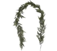 Christmas Garland, Realistic Green Pine Wreath, Artificial Holiday Decor with Needles and Flexible Branches, Decorative Winter Garland for Fireplace, Mantel, Door, Stair, Table, Porch, Home Décor