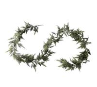 Christmas Garland, Realistic Green Pine Wreath, Artificial Holiday Decor with Needles and Flexible Branches, Decorative Winter Garland for Fireplace, Mantel, Door, Stair, Table, Porch, Home Décor