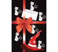 Christmas Gift From Santa to: Magical Notebook with Cats Cover | for Witches & Spiritual People