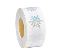 Christmas Gift Snowflake Sticker Aesthetic Label Envelope Seals Decorative For Card Decoration Clear Scrapbooking Snowflake For Card Box