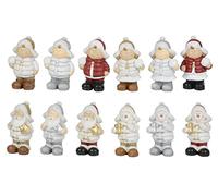 Christmas Gifts 88161 Surtido de 4 Figuras de Navidad CE 14,5 cm, Multicolor