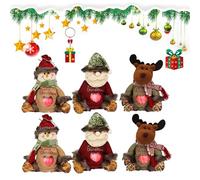 Christmas Gifts Bags Zipper Design, 2025 New 3D Christmas Zipper Gift Bags, Small Fabric Gifts Bag, Reusable Christma Bag for Presents Candy Fruit and Festival (2(A+B+C))